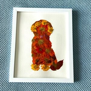 PRESSED FLOWER DOG